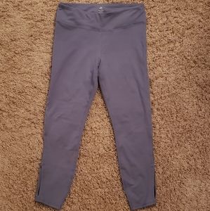 Gaiam Lavender Cut Out Leggings Size Large L